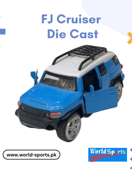 FJ Cruiser Die-Cast Model Car – 1:32 Scale, Metal Body, Pull-Back Action, Realistic SUV Replica