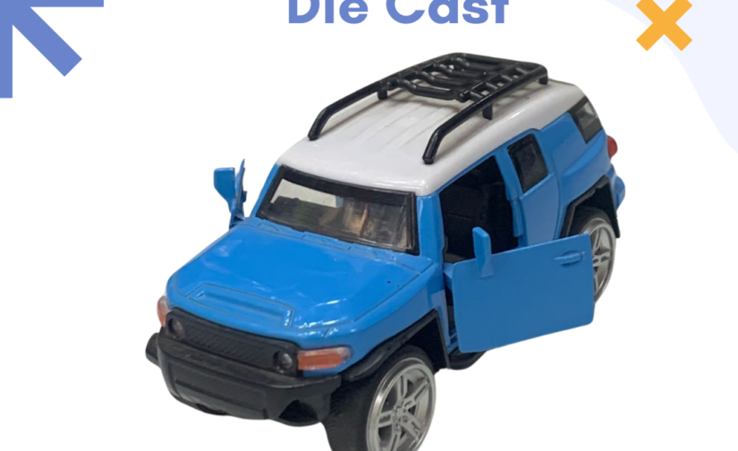 FJ Cruiser Die-Cast Model Car – 1:32 Scale, Metal Body, Pull-Back Action, Realistic SUV Replica