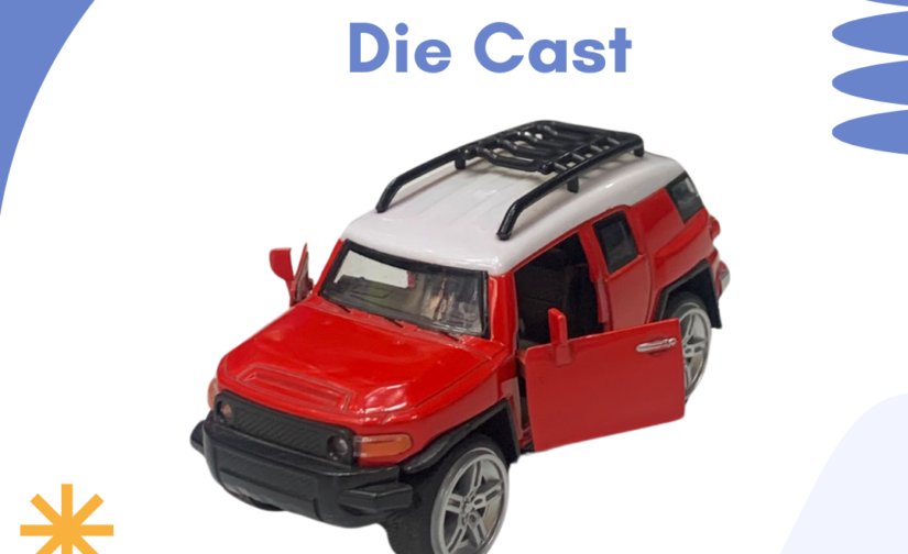 FJ Cruiser Die-Cast Model Car – 1:32 Scale, Metal Body, Pull-Back Action, Realistic SUV Replica