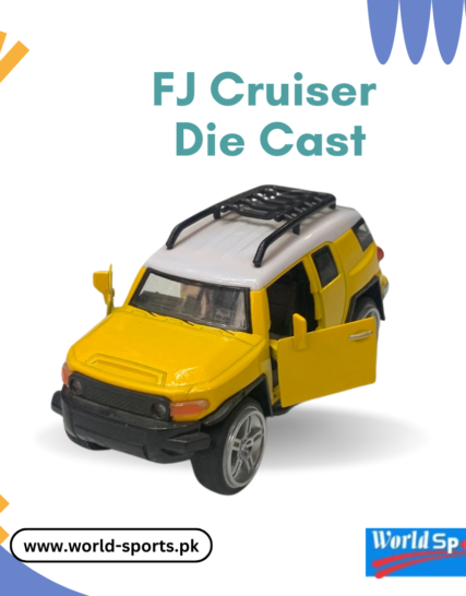 FJ Cruiser Die-Cast Model Car – Premium Metal Body, Pull-Back Action, Realistic Design