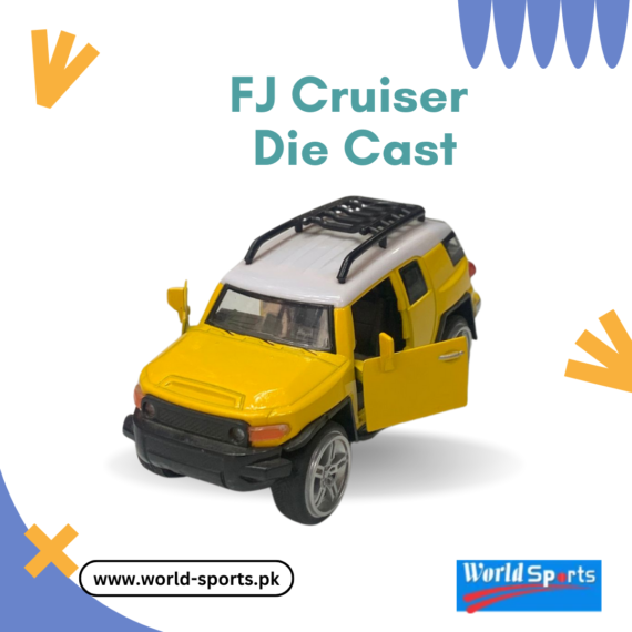 FJ Cruiser Die-Cast Model Car – Premium Metal Body, Pull-Back Action, Realistic Design