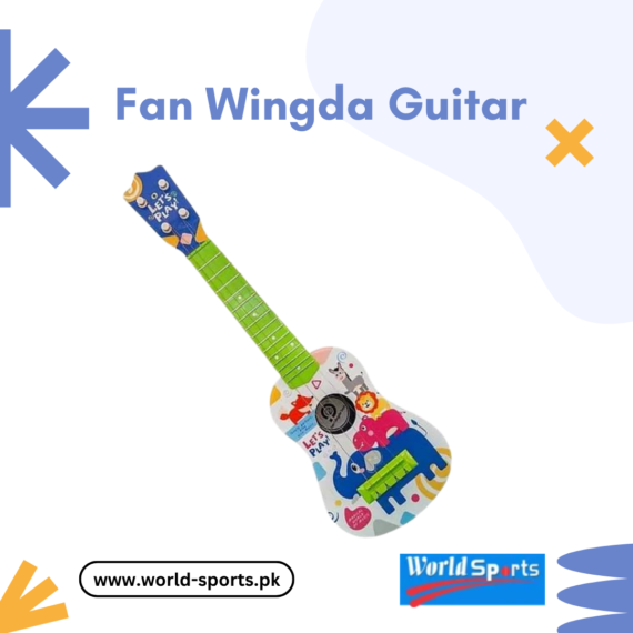 Fan Wingda Guitar – Kids Musical Toy Guitar for Early Learning & Fun