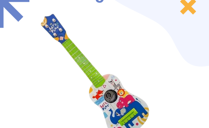 Fan Wingda Guitar – Kids Musical Toy Guitar for Early Learning & Fun