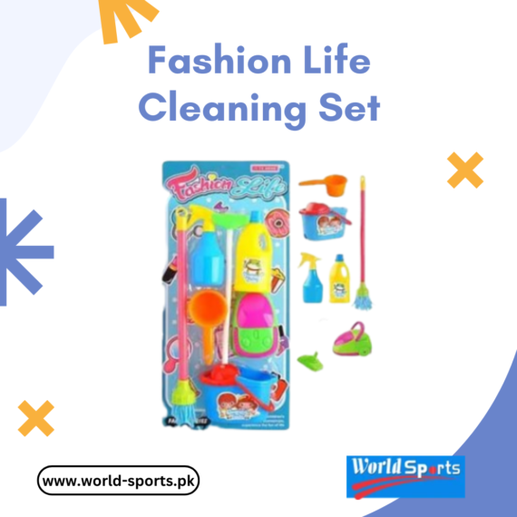 Fashion Life Cleaning Set – Fun & Educational Cleaning Toy Set for Kids