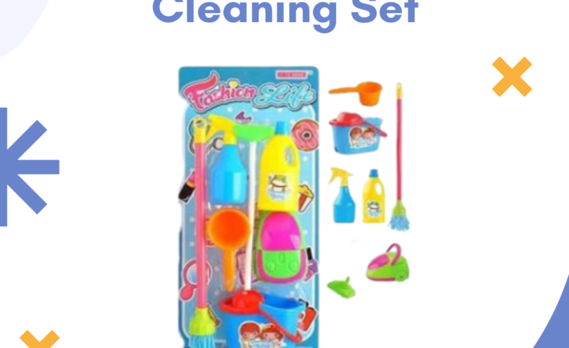 Fashion Life Cleaning Set – Fun & Educational Cleaning Toy Set for Kids