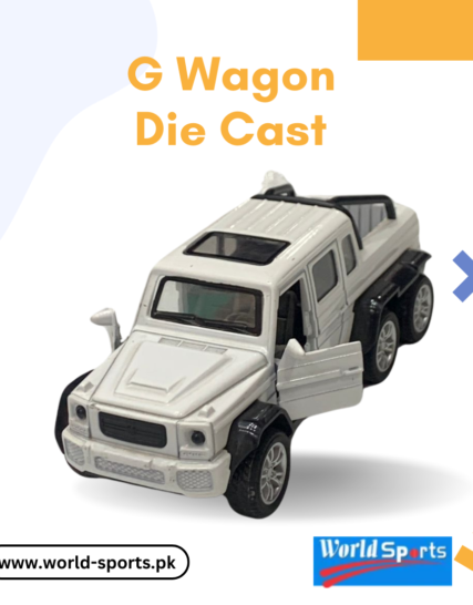 G-Wagon Die-Cast Model Car – 1:32 Scale, Metal Body, Pull-Back Action, Luxury SUV Replica