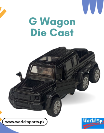 G-Wagon Die-Cast Model Car – 1:32 Scale, Metal Body, Pull-Back Action, Luxury Off-Road SUV Replica