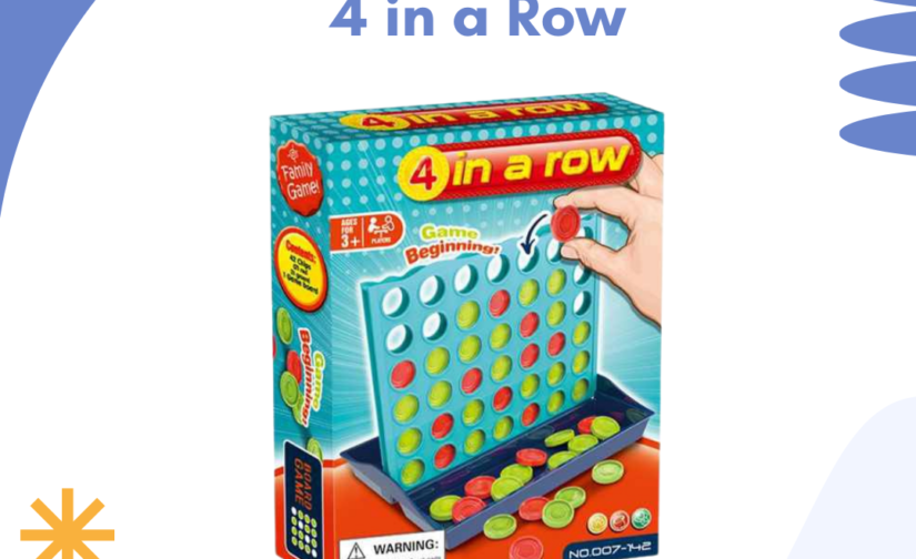 Game Beginning 4 in a Row – Interactive Educational Game Set for Kids | Fun Learning with Puzzles, Challenges & Brain-Boosting Activities