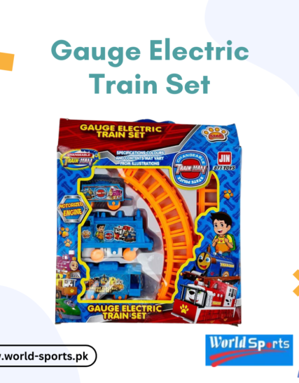 Gauge Electric Train Set – Classic Railway Playset with Tracks, Engine & Carriages