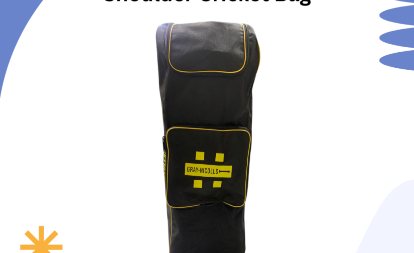Gray Nicolls Shoulder Cricket Bag – Premium Cricket Kit Bag for Easy & Comfortable Carrying