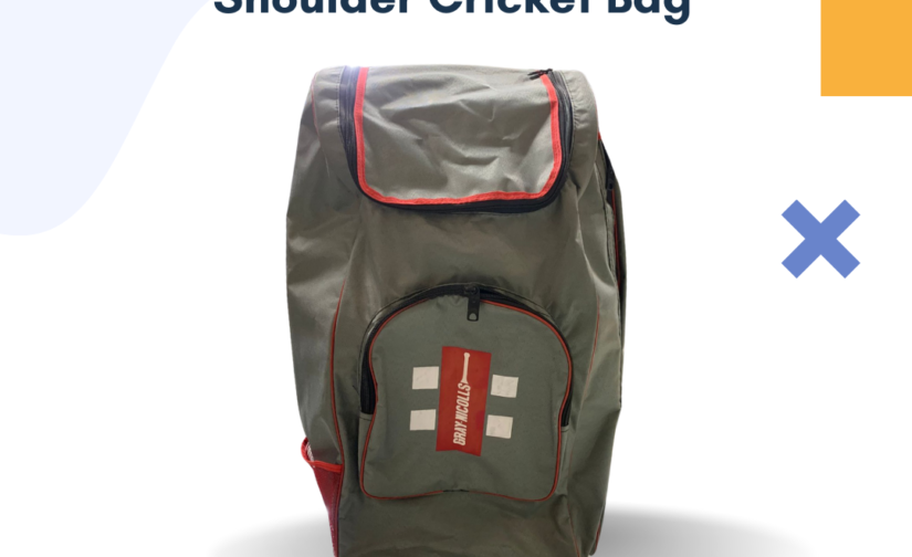 Gray Nicolls Shoulder Cricket Bag – Spacious & Durable Cricket Kit Bag for Easy Carrying
