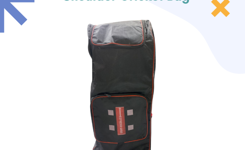 Gray Nicolls Shoulder Cricket Bag – Spacious & Durable Cricket Kit Bag for Easy Carrying