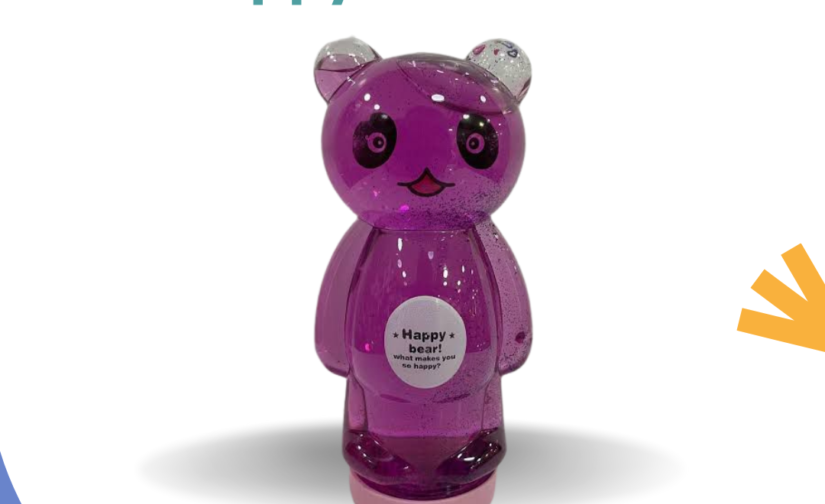 Happy Bear Slime – Soft, Stretchy & Scented DIY Slime with Cute Bear Charm for Kids