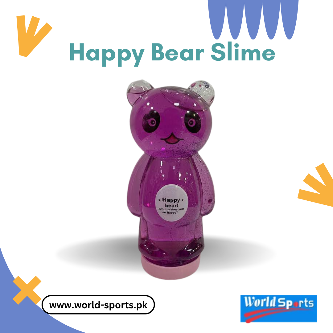 Happy Bear Slime – Soft, Stretchy & Scented DIY Slime with Cute Bear Charm for Kids