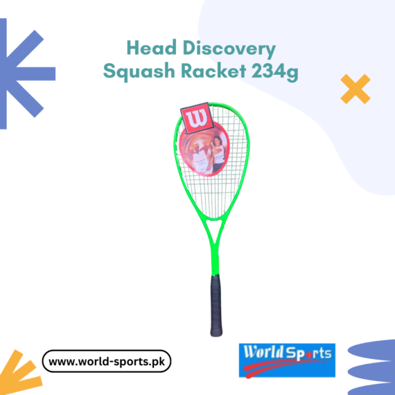 Head Discovery Squash Racket 234g – Lightweight & Durable Racquet for Power and Control
