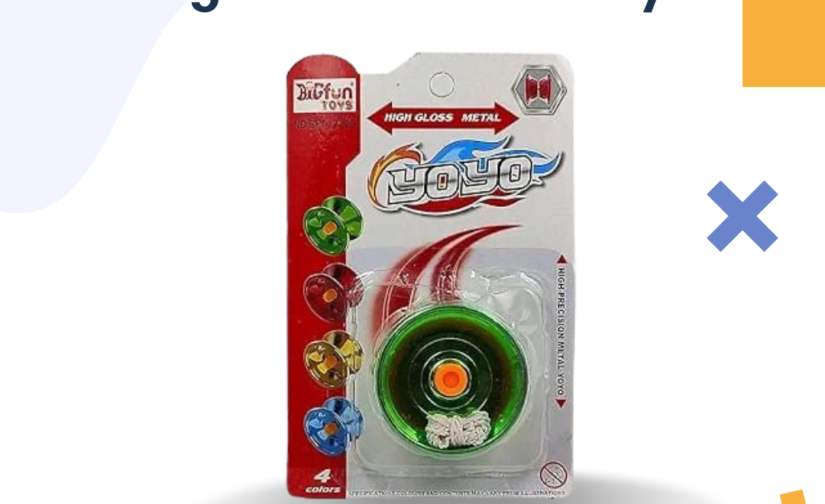 High Gloss Metal Yoyo – Professional Aluminum Alloy Yo-Yo for Tricks, Smooth Spin & High-Speed Performance