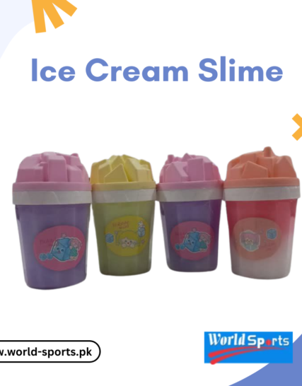Ice Cream Slime – Soft, Fluffy & Scented DIY Slime for Kids & Sensory Play