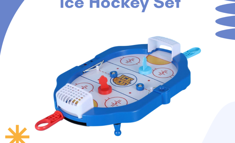 Ice Hockey Set – Complete Indoor & Outdoor Sports Game for Kids & Adults