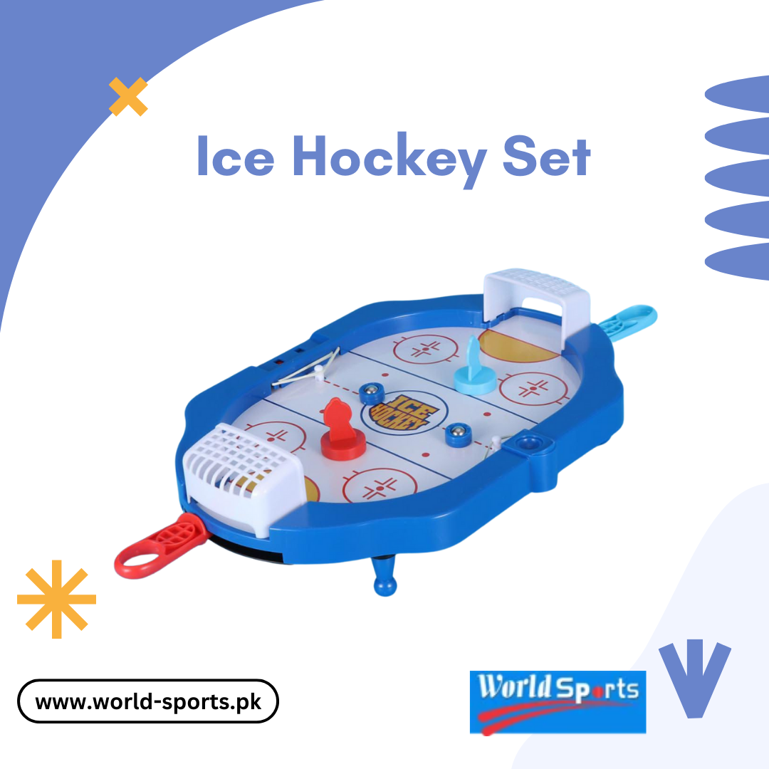 Ice Hockey Set – Complete Indoor & Outdoor Sports Game for Kids & Adults