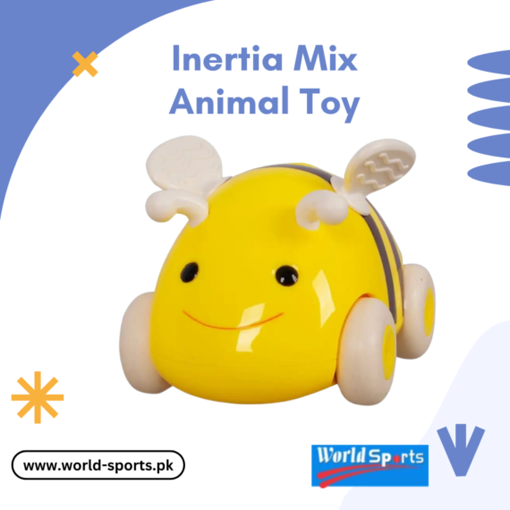 Inertia Mix Animal Toy – Friction Powered Animal Set for Kids