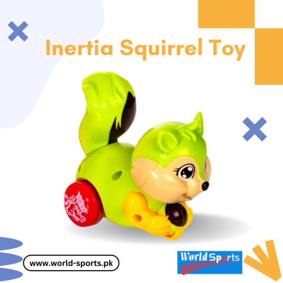 Inertia Squirrel Toy – Friction-Powered Cute Animal Toy for Kids