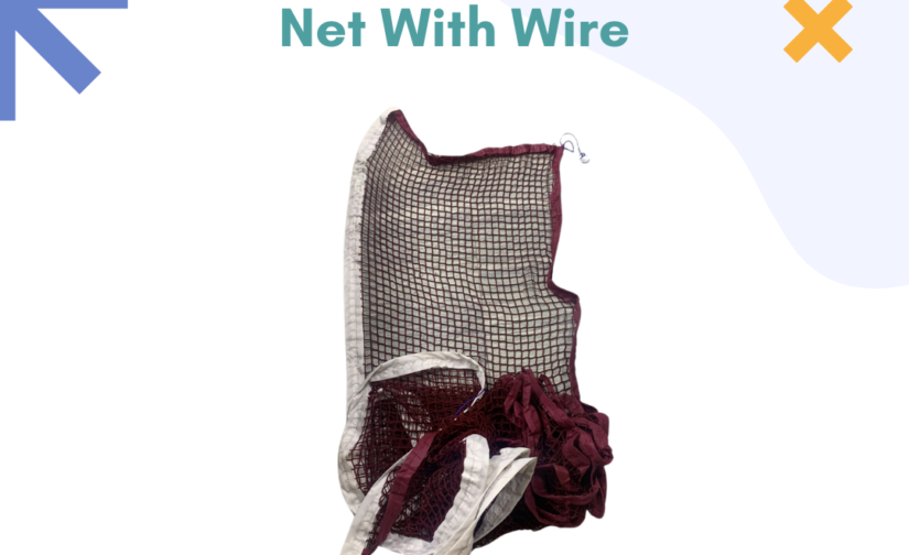 Jazee Badminton Net with Wire – Heavy-Duty Nylon Net for Professional & Recreational Play