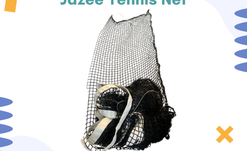 Jazee Tennis Net – Professional-Grade, Durable & Weather-Resistant Tennis Net for Outdoor & Indoor Courts