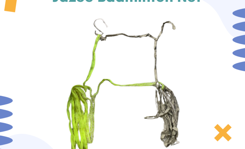 Jazee Badminton Net – Durable Nylon Net for Indoor & Outdoor Badminton Matches