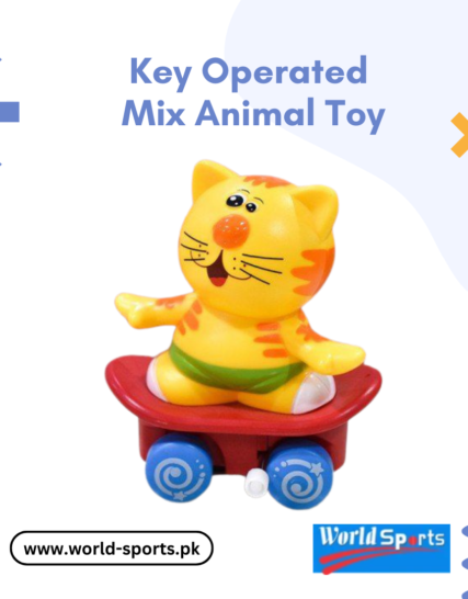 Key Operated Mix Animal Toy – Fun Wind-Up Clockwork Animal Set for Kids