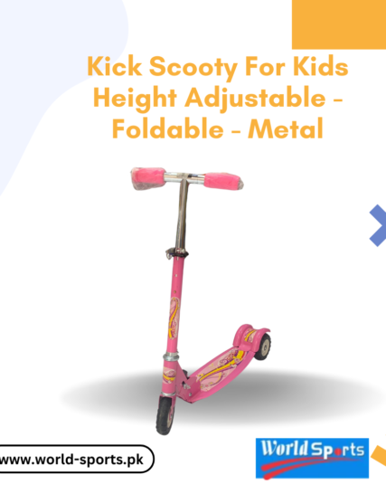 Kick Scooty for Kids – Height Adjustable, Foldable, Durable Metal Frame – Safe & Fun Ride