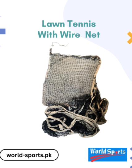 Lawn Tennis with Wire Net – Durable, Weather-Resistant Tennis Net for Outdoor & Professional Play