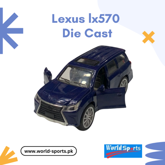 Lexus LX570 Die-Cast Model – 1:32 Scale, Luxury SUV, Metal Body, Pull-Back Action, Realistic Design