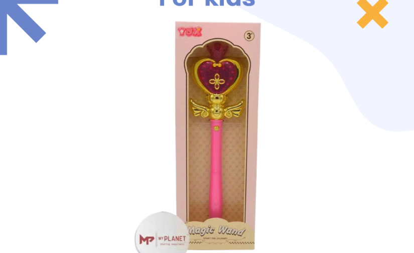 Magic Wand for Kids – Light-Up Fairy Wand with Sound Effects for Pretend Play