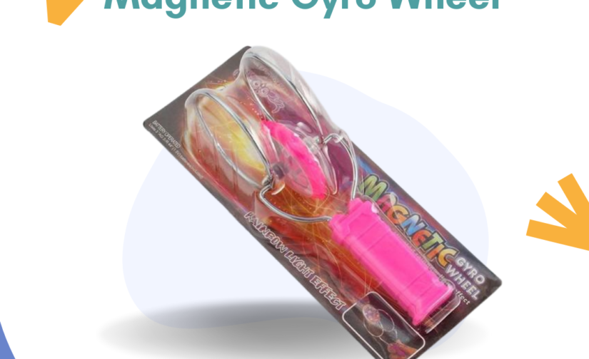 Magnetic Gyro Wheel – Interactive Handheld Toy for All Ages | Stress Relief, Focus Booster & Fun