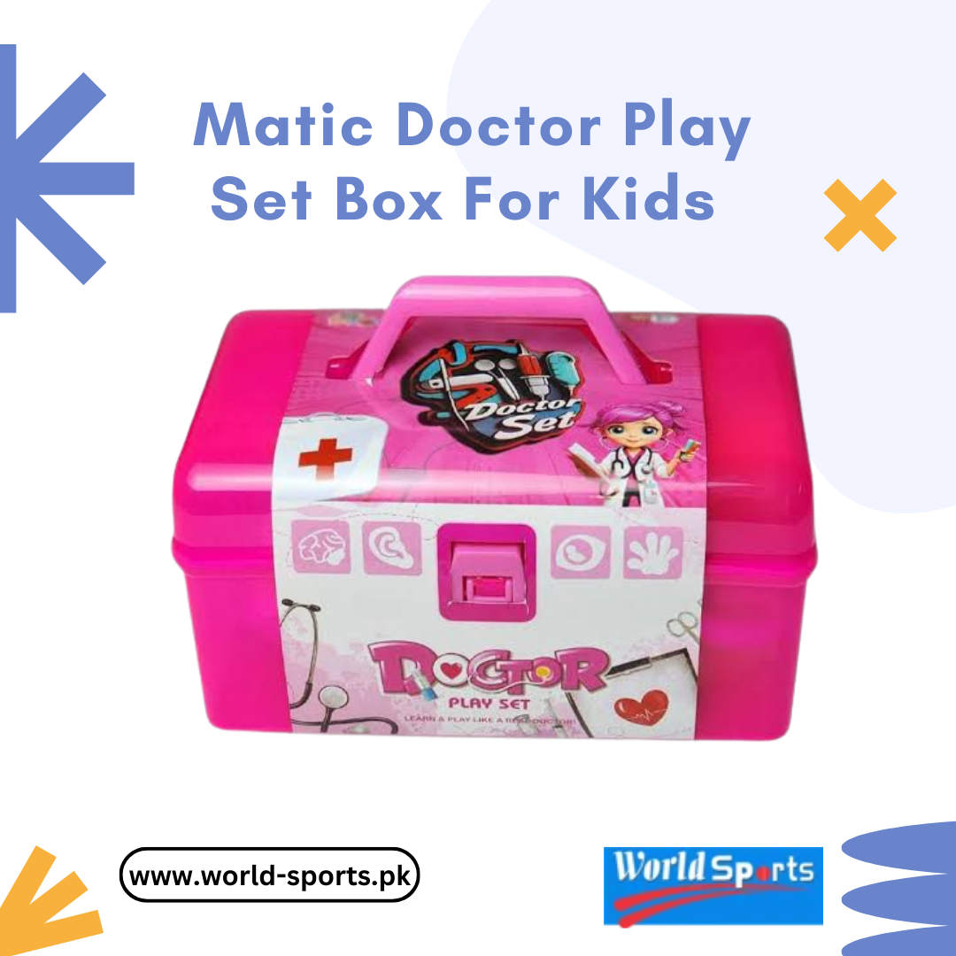 Matic Doctor Play Set Box for Kids – Interactive Medical Kit with Realistic Tools & Accessories