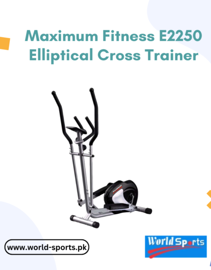 Maximum Fitness E2250 Elliptical Cross Trainer – Low-Impact, Full-Body Cardio Machine with Magnetic Resistance & LCD Display