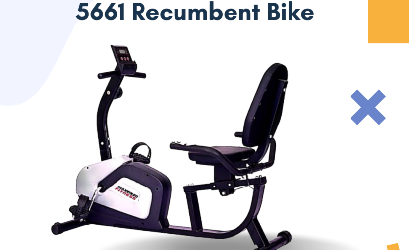 Maximum Fitness RJ 5661 Recumbent Bike – Comfortable Magnetic Exercise Bike with Adjustable Seat & LCD Display
