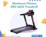 Maximum Fitness SSC 6635 Treadmill – High-Performance Folding Treadmill with Smart Features & Silent Motor