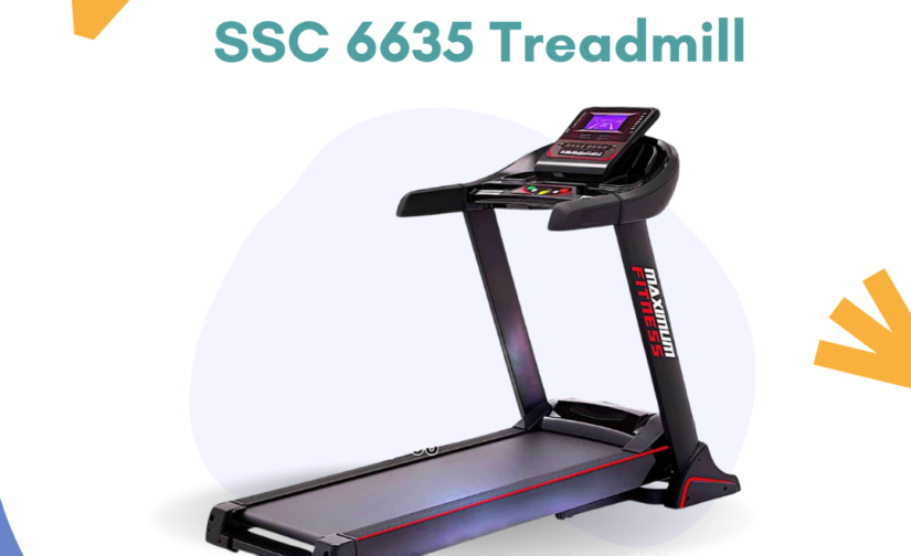 Maximum Fitness SSC 6635 Treadmill – High-Performance Folding Treadmill with Smart Features & Silent Motor