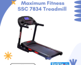 Maximum Fitness SSC 7834 Treadmill – Advanced Folding Treadmill with Smart Technology & Silent Motor