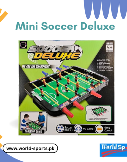 Mini Soccer Deluxe – Portable Tabletop Football Game for Kids & Adults