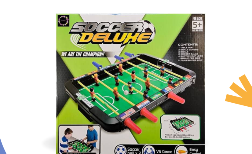 Mini Soccer Deluxe – Portable Tabletop Football Game for Kids & Adults