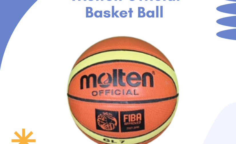 Molten Official Basketball – FIBA Approved, Premium Composite Leather, High-Performance Indoor & Outdoor Basketball