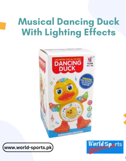 Musical Dancing Duck with Lighting Effects – Interactive, Fun & Educational Toy for Kids