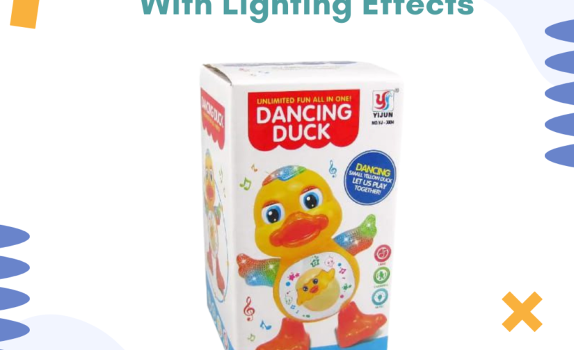 Musical Dancing Duck with Lighting Effects – Interactive, Fun & Educational Toy for Kids