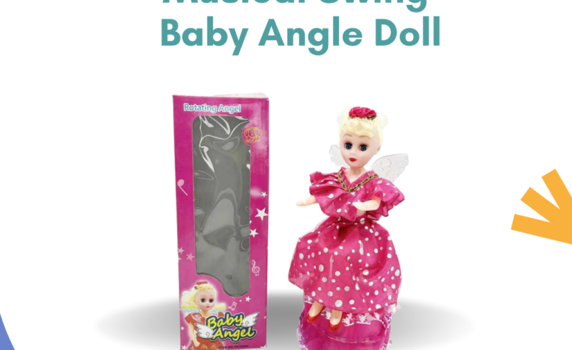 Musical Swing Baby Angel Doll – Interactive Light & Sound Toy for Kids