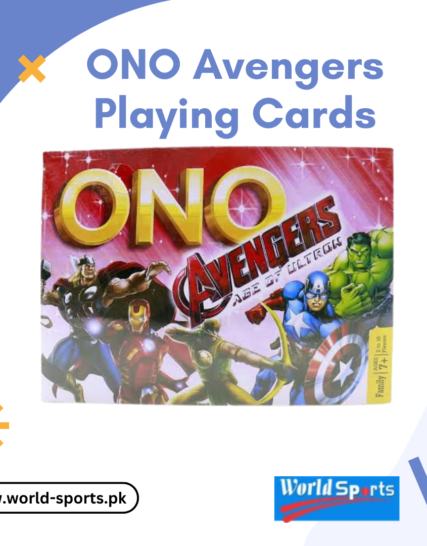 ONO Avengers Playing Cards – Marvel Superhero Card Game, High-Quality Deck, Fun Family & Party Game