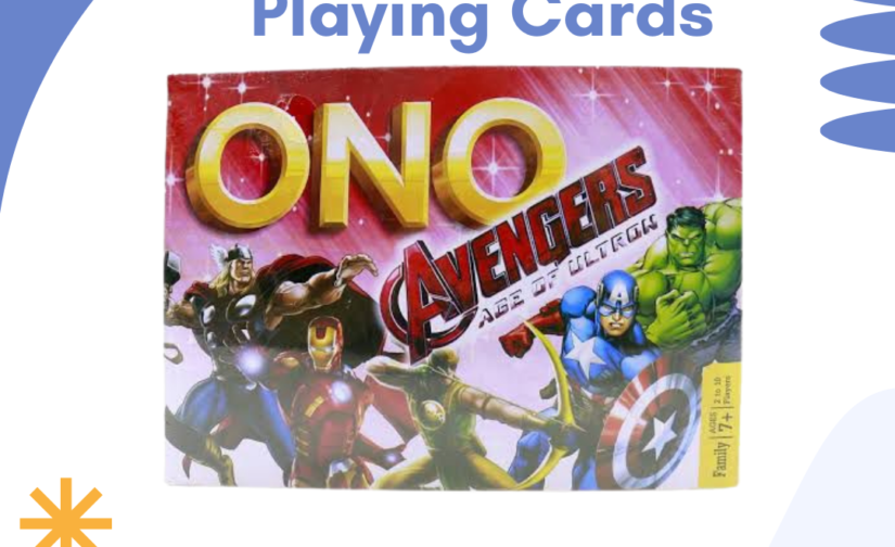 ONO Avengers Playing Cards – Marvel Superhero Card Game, High-Quality Deck, Fun Family & Party Game