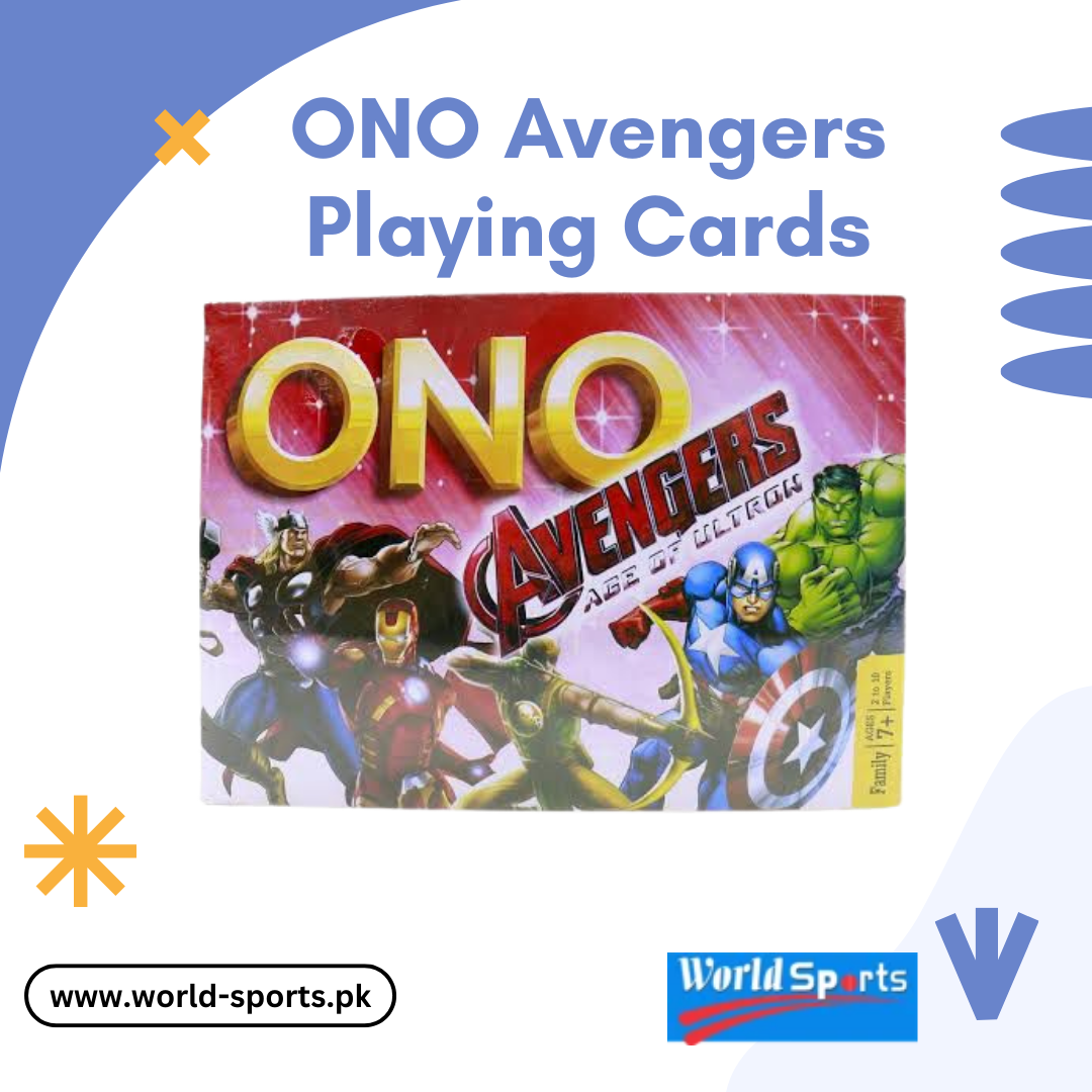 ONO Avengers Playing Cards – Marvel Superhero Card Game, High-Quality Deck, Fun Family & Party Game
