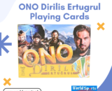 ONO Dirilis Ertugrul Playing Cards – Turkish Historical Warrior-Themed Card Game, High-Quality Deck for Family & Friends